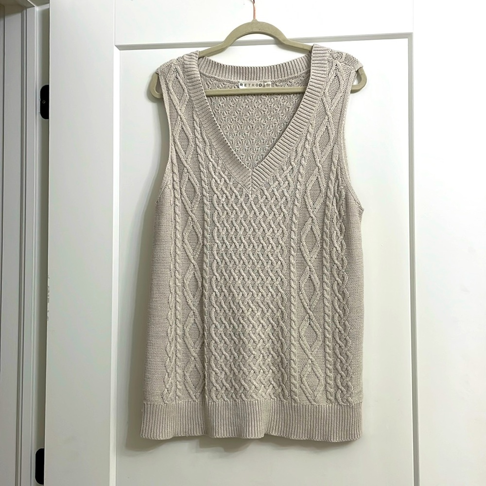 Long sweater vest